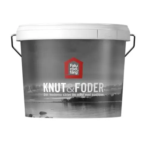 Falu Rödfärg Knut&Foder Fasadfärg Populär